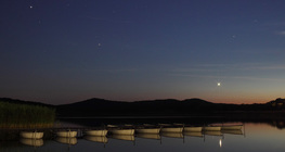 في محاذاة كوكبية نادرة: الزهرة و المريخ و زحل على خط واحد