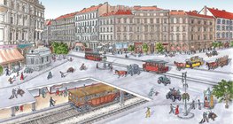 المثمن في بودابست في نهاية القرن الـ 19