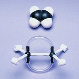 نموذج الكرة و العصا لجزئ الإيتانول