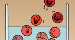 جزيئات البخار تغادر سطح السائل