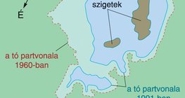 Az Aral-tó partvonalának változása