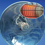 يسخن "سلك المقاومة" نتيجة تطبيق التيار الكهربائي