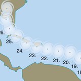 حركة الأعاصير المدارية