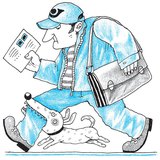 Még átharapott lábbal sem torpan meg az elhivatott postás