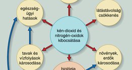 A környezet savasodása összetett folyamat, amely a Föld minden gömbhéját érinti
