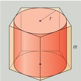 حجم الاسطوانة