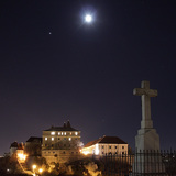 اقتران كوكب المشتري والقمر