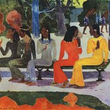 غوغان: السوق (1892، ما بعد الانطباعية)