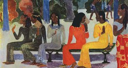 غوغان: السوق (1892، ما بعد الانطباعية)