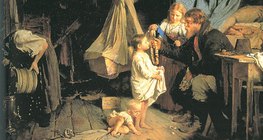 كوخ الفلاح الروسي