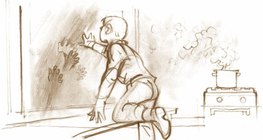 يتكثف البخار على الزجاج البارد