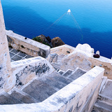 درج في جزيرة سانتوريني