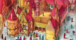 منزل مواطن ثري (بورجيه، منتصف القرن 15، قوطي)