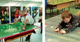 لاعبي كرة قدم الأزرار