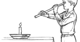 الضوء يتنقل في خط مستقيم