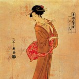 ايشي: طباعة خشبية (القرن ال18)