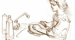 ترطب المنظفات و سوائل الجلي الزيوت و الدهون بشكل جيد