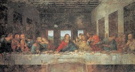 ليوناردو: العشاء الأخير (حوالي 1495، عصر النهضة)