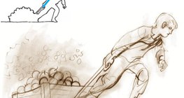 نمثل القوة بشكل سهم على الرسومات