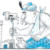 Ím Somló hegynek vára, hol a lakosság vára, de hiába épült kőből fala, török óriás így is fölfala vala