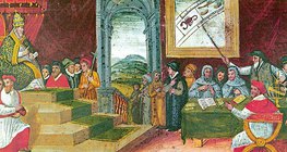 البابا غريغوري الثالث عشر يرأس اجتماع إصلاح التقويم