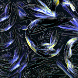 بلورات الحمض الأميني المسمى الجليسين