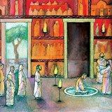 طقوس المسيحية المبكرة في الصالحية