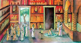 طقوس المسيحية المبكرة في الصالحية