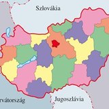 Magyarország megyetérképe
