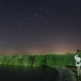 نيزك بجانب كوكبة ذات الكرسي