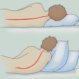 وضعية استلقاء جيدة و سيئة