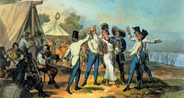 تجنيد (طباعة حجرية ملونة)