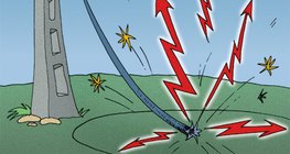 إياك و الذهاب الى قرب أسلاك كهربائية ممزقة