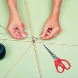 تشكل الشبكة العنكبوتية - الخطوة 1