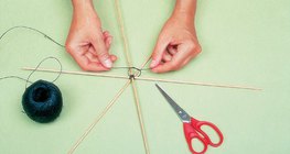 تشكل الشبكة العنكبوتية - الخطوة 1