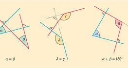 زوايا ذات سيقان متعامدة