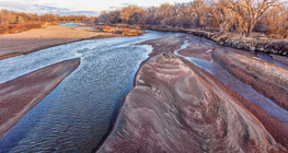 مسار نهر سفلي