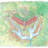 مخطط بنية مدينة البرازيل