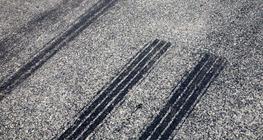 آثار الفرامل