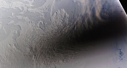 ظل خسوف الشمس على الأرض