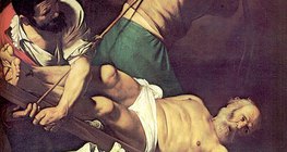 كارافاجيو: صلب القديس بطرس (1601، الباروك)