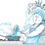 Berda József édesanyja fejedelmi hagymás rostélyost süt