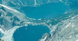 ركام جليدية في جبال تاترا العالية