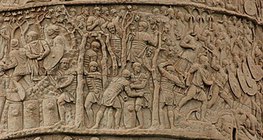 عمود تراجان (جزء تفصيلي)