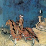 سيموني مارتيني: صورة لفروسية جويدوريتشيو (1328، عصر النهضة)
