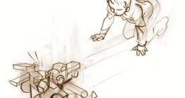 الزنبرك المضغوط يحرك السيارة