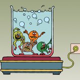 يشير ارتفاع درجة الحرارة الى حركة الجسيمات الأكثر وضوحاَ