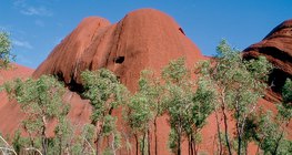 صخور جبل أولغا في أستراليا