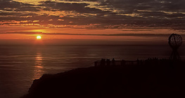 شمس منتصف الليل في الرأس الشمالي