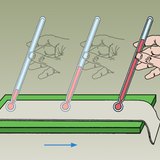 الاحتكاك يرفع درجة حرارة ميزان الحرارة